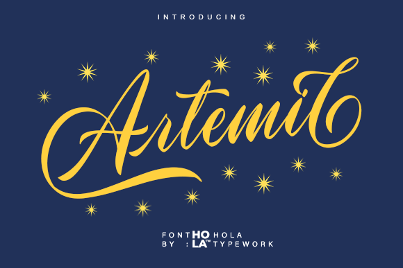 Artemil: A Stylish Script Font for Makers