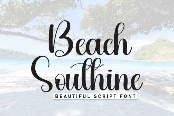 Beach Southine Font for Handmade Brands