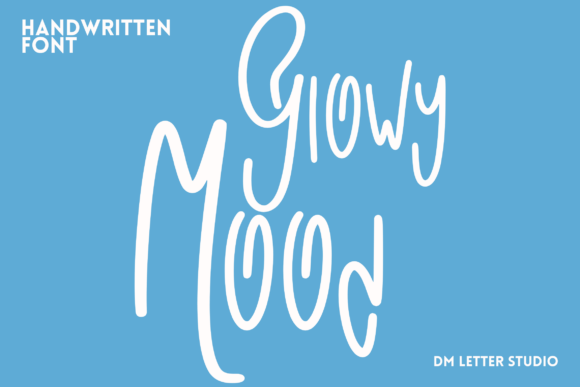 Glowy Mood: A Script Handwritten Font for Editorial Elegance