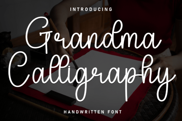 Grandma Calligraphy: A Premium Script Font for Branding