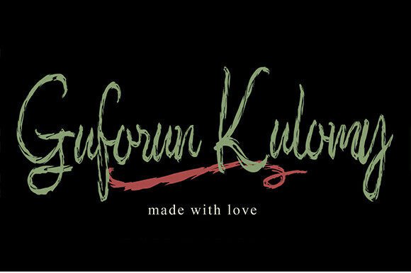 Guforun Kulomy: A Raw Script Font for Makers