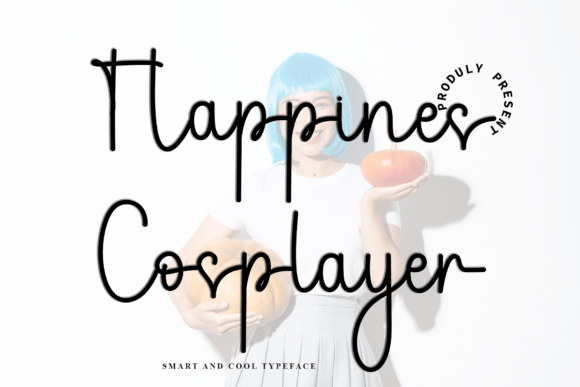 Happines Cosplayer Font for Modern Web Design