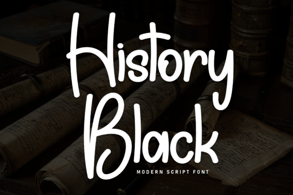History Black Font Review for Modern Branding