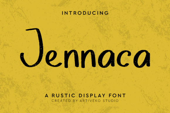 Jennaca: The Handwritten Script Font for Makers