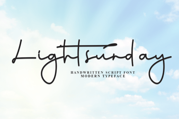 Lightsunday Font for Elegant Branding