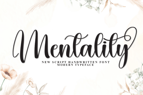 Mentality: A Stylish Script Font for Makers