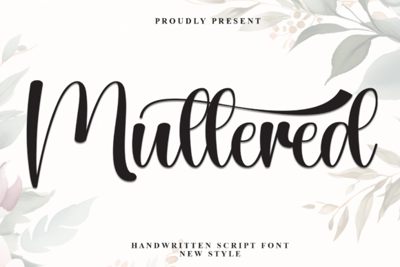 Muttered: A Stylish Script Font for Makers