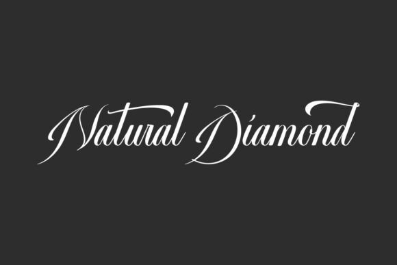 Natural Diamond: A Luxury Script Font Review