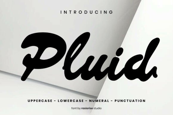 Pluid Font: Bold Script for Social Campaigns