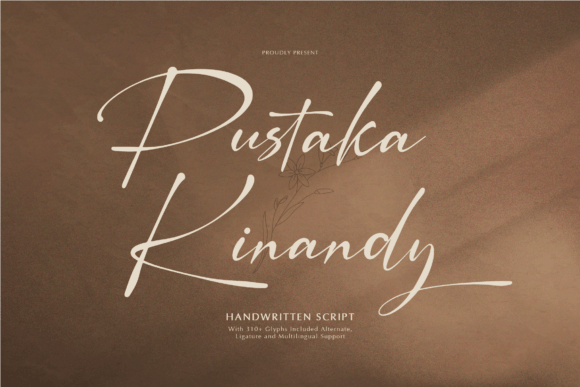 Pustaka Kinandy: Elevate Your Brand with Elegant Script