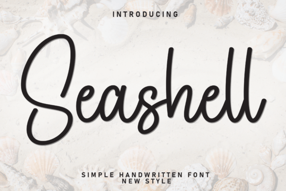 Seashell Font for Elegant Handmade Designs