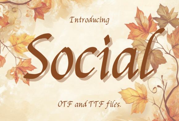 Social Typeface: Elevating Campaign Visuals