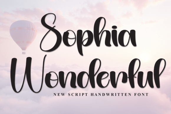 Sophia Wonderful Font for Elegant Business Branding