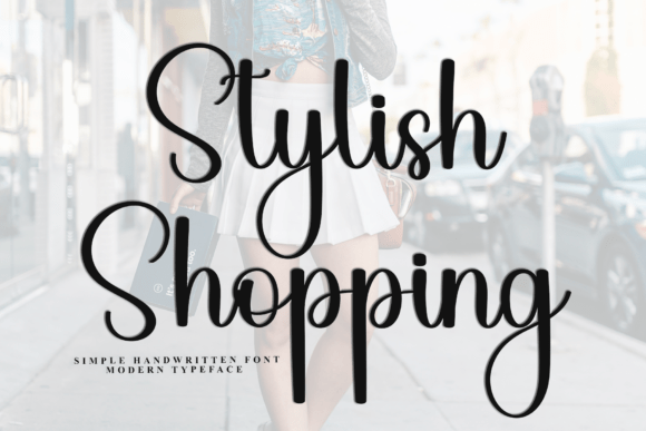 Stylish Shopping: A Modern Script Font Review