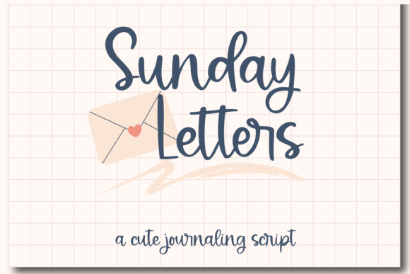 Sunday Letters: A Script Handwritten Typeface for Web Design