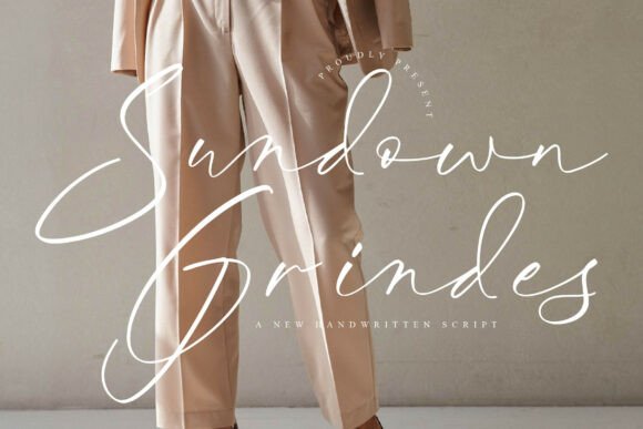 Sundown Grindes Typeface for Digital Design