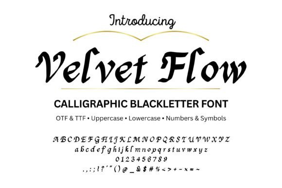 Velvet Flow: A Vintage Script Typeface for Modern Brands